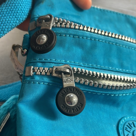 Kippling Alvar XS Blue Crossbody Mini Purse - Picture 5 of 8